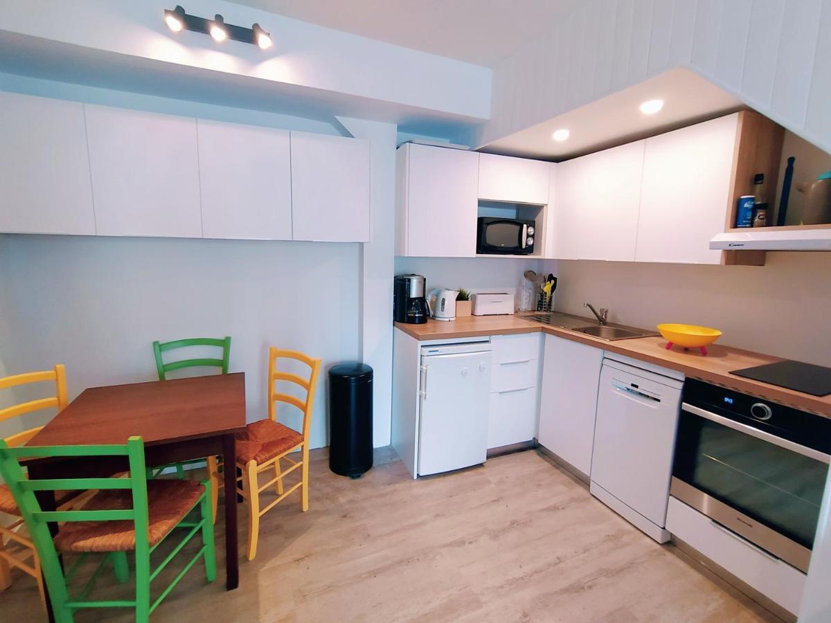 Lalanne Btz, Duplex Jardinet Pres De La Plage เบียริตซ์ ภายนอก รูปภาพ
