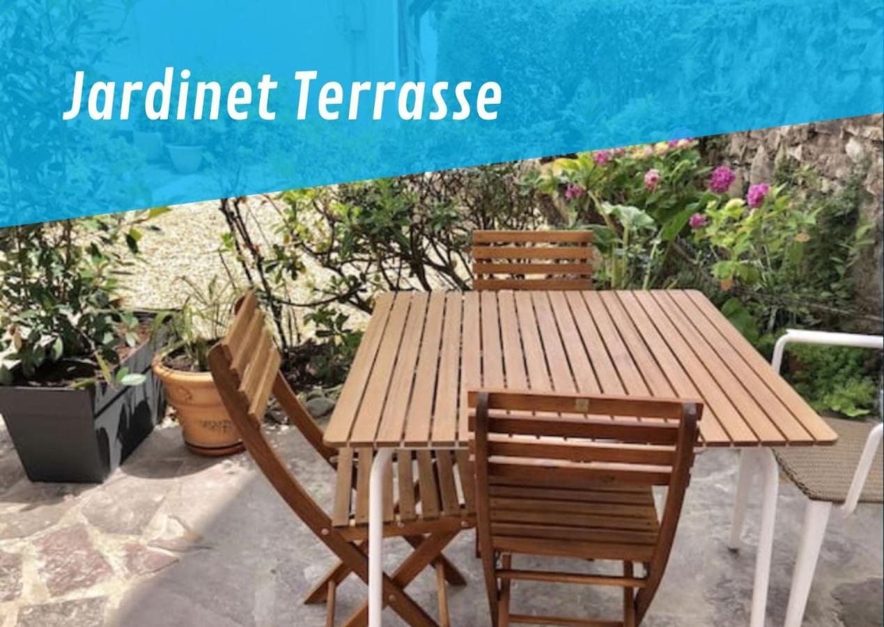 Lalanne Btz, Duplex Jardinet Pres De La Plage เบียริตซ์ ภายนอก รูปภาพ